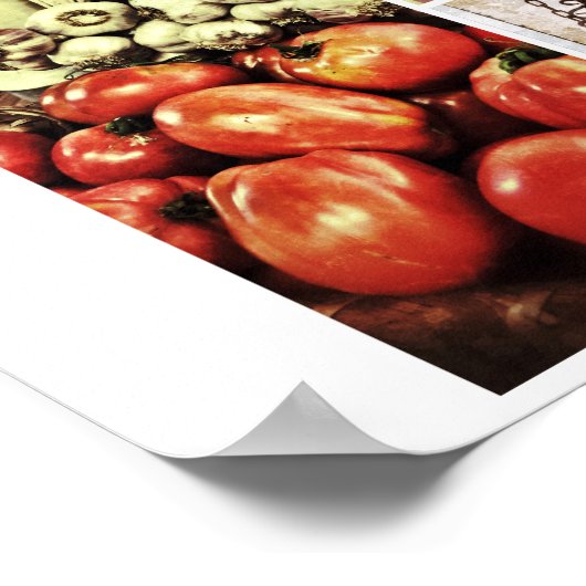 Retro Kitchen Afbeelding Poster (Hoek)