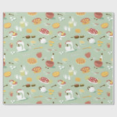 Retro Kitchen Cadeaupapier (Vlak)