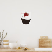 Retro Kitchen - Cupcake Poster (Keuken)