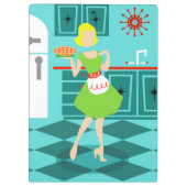 Retro Kitchen Klembord (Achterkant)