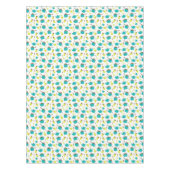 Retro Kitchen Kooking Pan Teapot Patroon Tafelkleed (Voorkant)