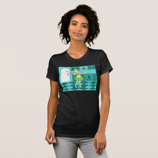 Retro Kitchen T-Shirt (Voorkant volledig)