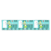 Retro Kitchen Table Runner Korte Tafelloper (Horizontaal)
