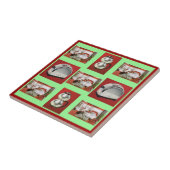  Retro Kitchen toestellen Groen Rood Gr Tile Tegeltje (Zijkant)