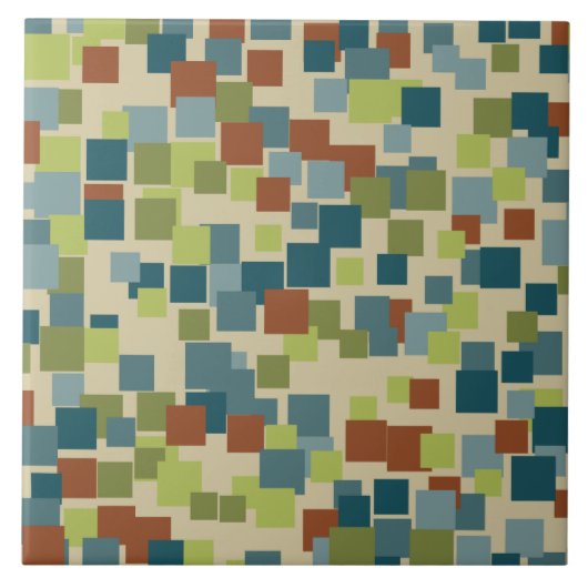 Retro Kitchen Trivet Tegel Tegeltje (Voorkant)