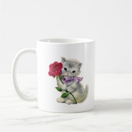 Retro Kitten Koffiemok
