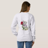 Retro Kitten Trui (Achterkant volledig)