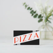 retro klantenloyaliteit klantenkaartje (Staand voorkant)