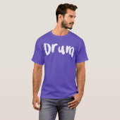 Retro klarinetpapa t-shirt (Voorkant volledig)
