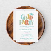 Retro Klas Congrats Afstuderen Kaart