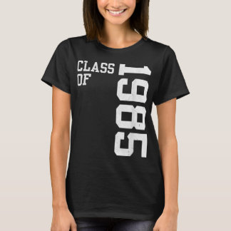 Retro-klasse 1985 Senior High School Reunion Vin T-shirt