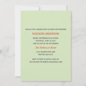 RETRO-KLASSE VAN 2013 | AFSTUDEREN INVITATIE KAART (Achterkant)