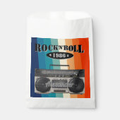 Retro klassiek, boetscapsule, rockmuziek,  bedankzakje (Voorkant)