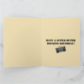 Retro klassiek, boetscapsule, rockmuziek, kaart (Binnen)