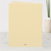 Retro klassiek, boetscapsule, rockmuziek, kaart (Achterkant)