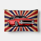 Retro klassieke auto etui (Voorkant)