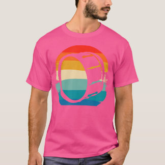 Retro  Klassieke Bass Drum Instrument Drummer T-shirt