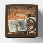  retro klassieke camera rustige familie bedankdoosjes (Bovenkant)