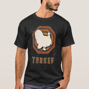 Retro Klassieke dierenliefde in Turkije T-shirt