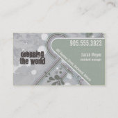 Retro  Kleding Kleding Winkel Visitekaartje (Achterkant)