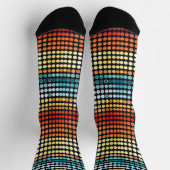 Retro kleur Stippen Sokken (Top)