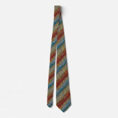 Retro kleur Stippen Stropdas (Achterkant)