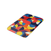 Retro Kleurblok Geometrie Kunst Badmat (Gekanteld)