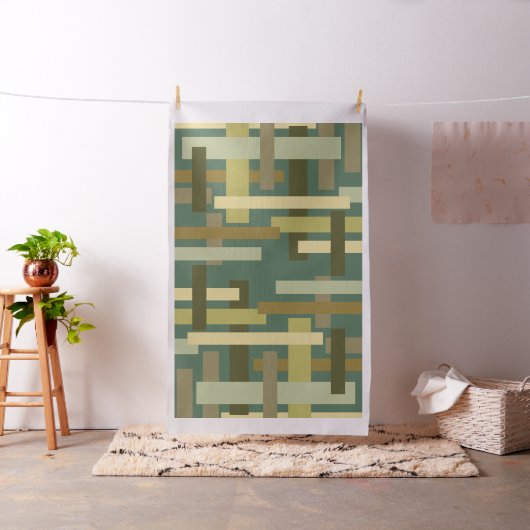 RETRO KLEURBLOKKEN STOF (Voorbeeld)