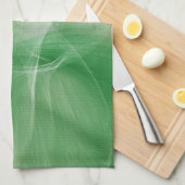 Retro-kleuren Abstracte verf 3 Theedoek (Quarter Fold)