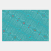 RETRO KLEUREN EN VORMEN 1950 woo hoo Inpakpapier Vel (Voorkant 2)