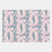 RETRO KLEUREN EN VORMEN 1950 woo hoo Inpakpapier Vel (Voorkant)