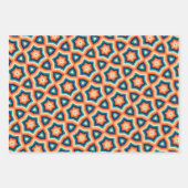 Retro Kleuren  Kleurrijke 70s 80s 90s Cool Fun Inpakpapier Vel (Voorkant)