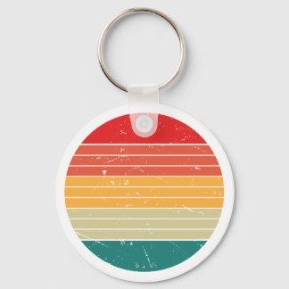 retro kleuren leuke sleutelhanger