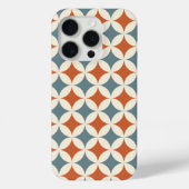 Retro kleuren midden eeuw moderne cirkels Case-Mate iPhone case (Achterkant)