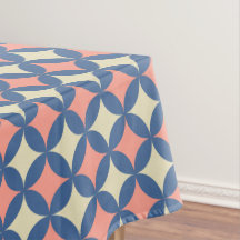 Retro kleuren midden eeuw moderne cirkels