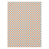 Retro kleuren midden eeuw moderne cirkels tafelkleed (Voorkant)