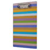 Retro kleurenband patroon klembord (Links)