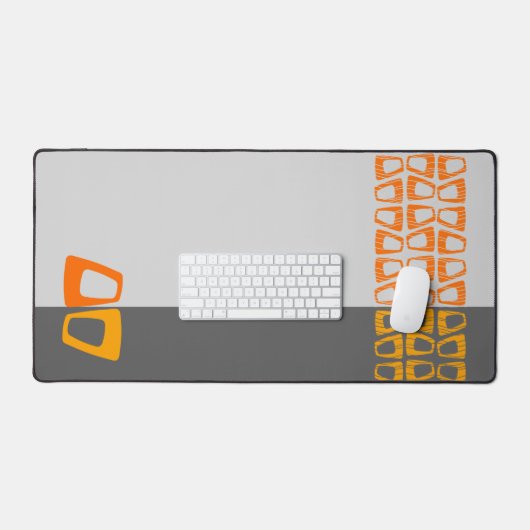 Retro kleurenblok bureaumat (Keyboard & Muis)