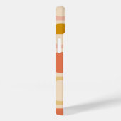 Retro kleurenpatroon op maat van Monogram Case-Mate iPhone Case (Achterkant / Rechts)