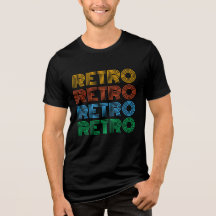 RETRO kleurrijk T-shirt