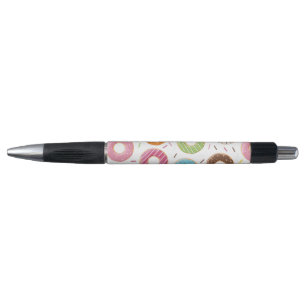 Retro Kleurrijke Donut Patroon Minimalistische Pre Pen