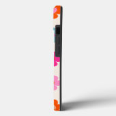 Retro Kleurrijke Floral Preppy Abstract Flowers Case-Mate iPhone Case (Achterkant / Links)