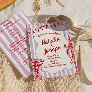 Retro kleurrijke hand getekend alles in een leuke  kaart