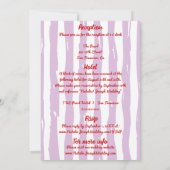 Retro kleurrijke hand getekend alles in een leuke  kaart (Achterkant)