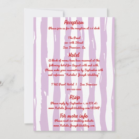 Retro kleurrijke hand getekend alles in een leuke  kaart (Achterkant)