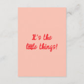 Retro Kleurrijke Hand getrokken eigenzinnige bruil Informatiekaartje (Achterkant)