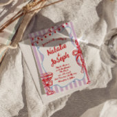 Retro Kleurrijke Hand Getrokken Geschreven Eigenzi Kaart