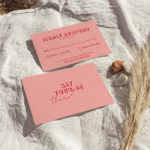 Retro Kleurrijke Leuke Funky Bold Unieke Bruiloft