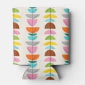 Retro Kleurrijke Nesten Koelbox Blikjeskoeler (Achterkant)