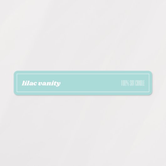 Retro Kleurrijke Tamper-proof Candle Seal Labels (Design 2)